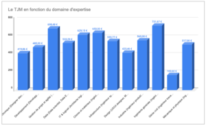TJM selon le domaine d'expertise