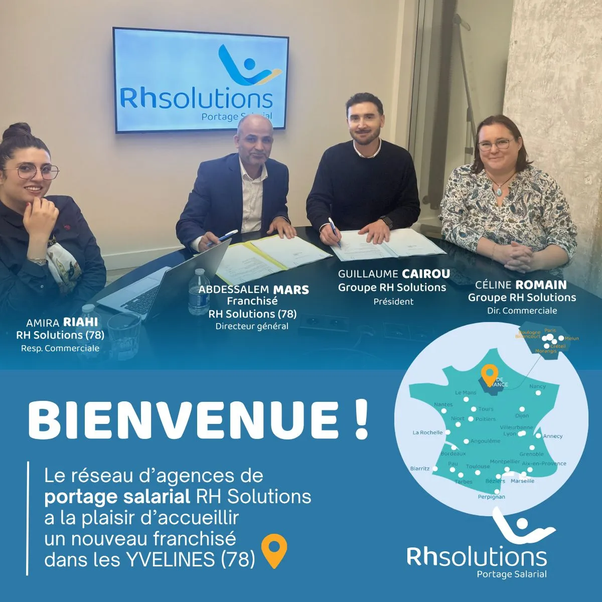 groupe de consultant franchisés